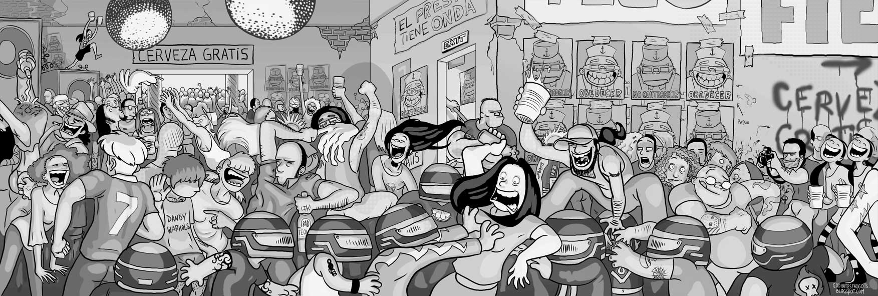 FREE BEER strip 16 by ZoMBieViLLe2000