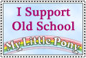 Old School MLP Stamp