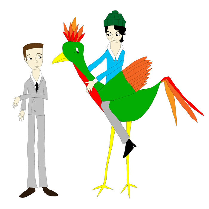 May the Bird of Paradise Fly Up Your Nose by FluidGirl82 on DeviantArt