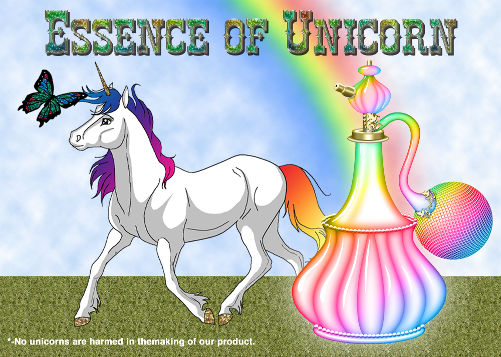 Essence of Unicorn ad spoof