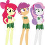 The Cutie Mark Crusaders (Jungle Girls)