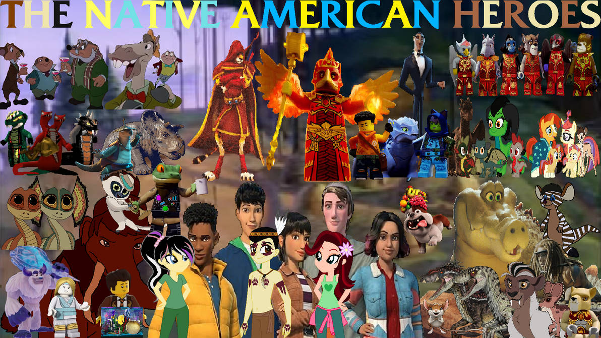 The Native American Heroes by TriceratopWarrior99 on DeviantArt