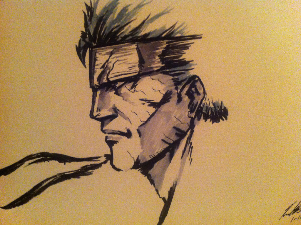 Solid Snake by splintercell323 on DeviantArt