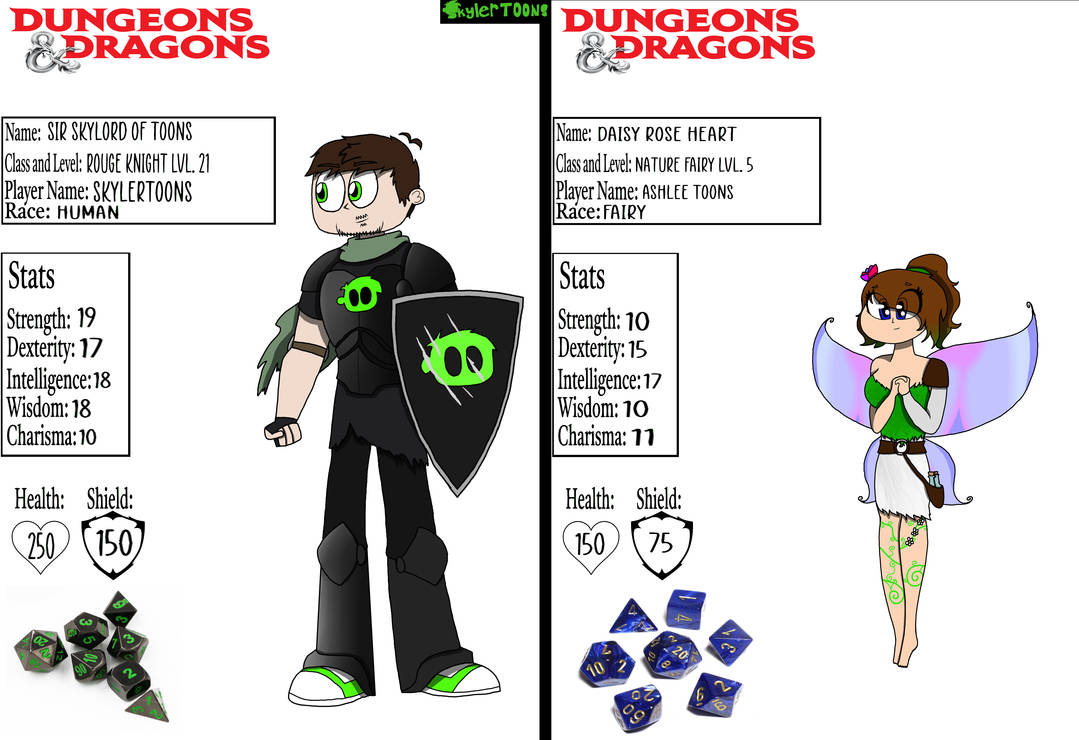 Dd Pages SkylerToons DD character sheets by skylertoons on DeviantArt