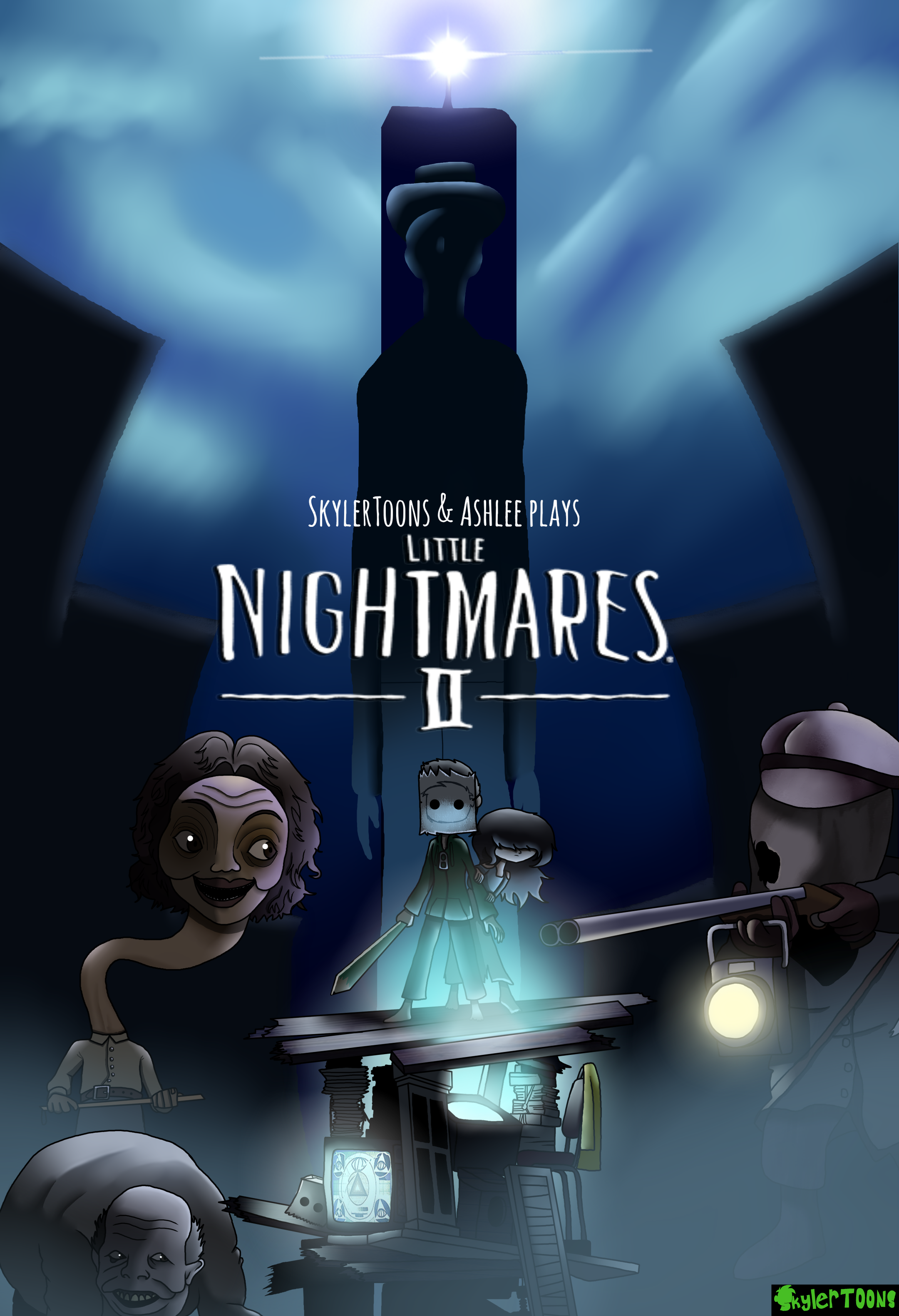The art of Little Nightmares II by Tarsier studios
