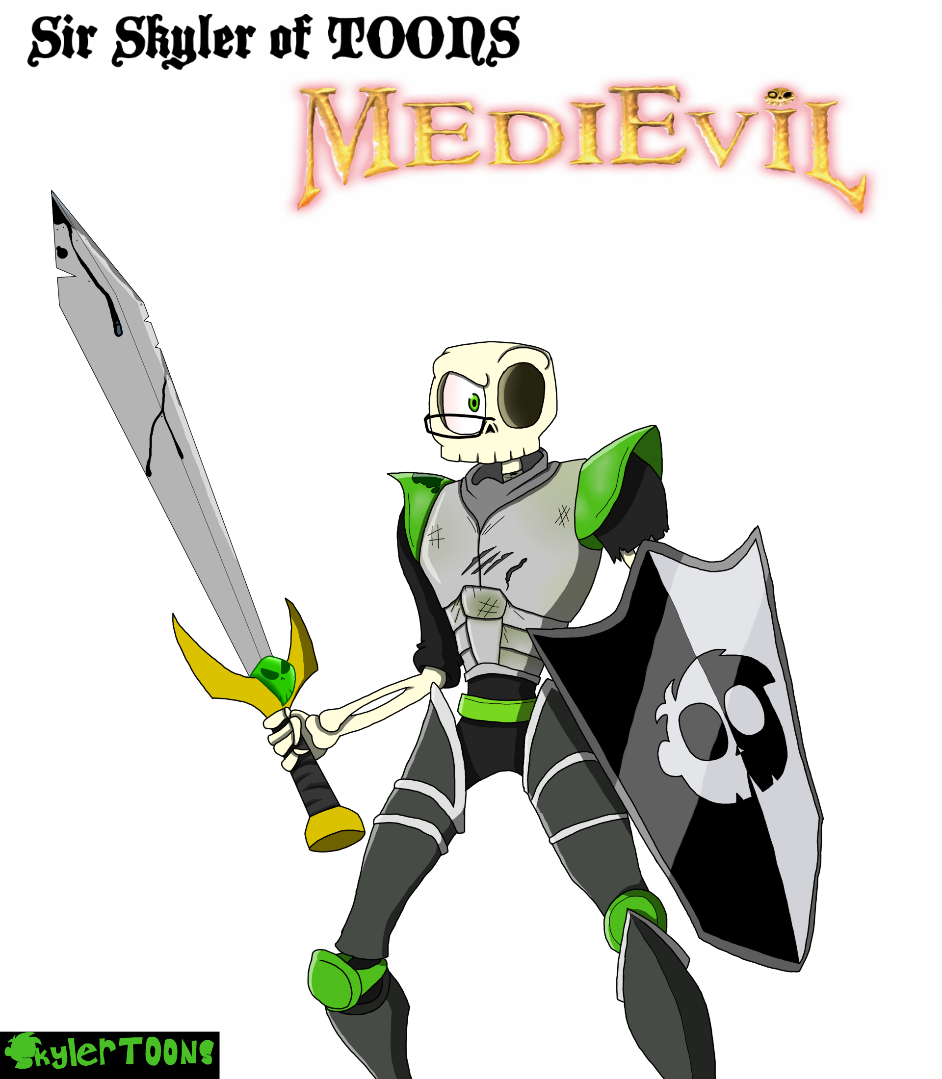 Sir Skyler of TOONS MediEvil