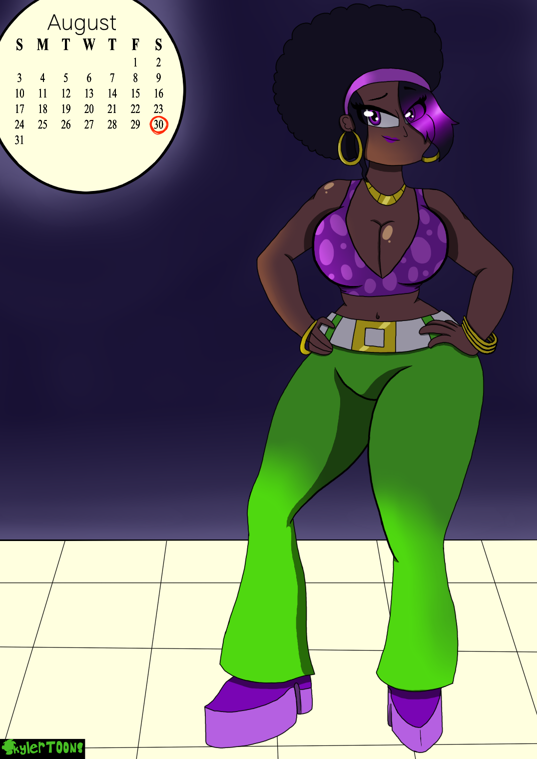 Sasha Disco pinup