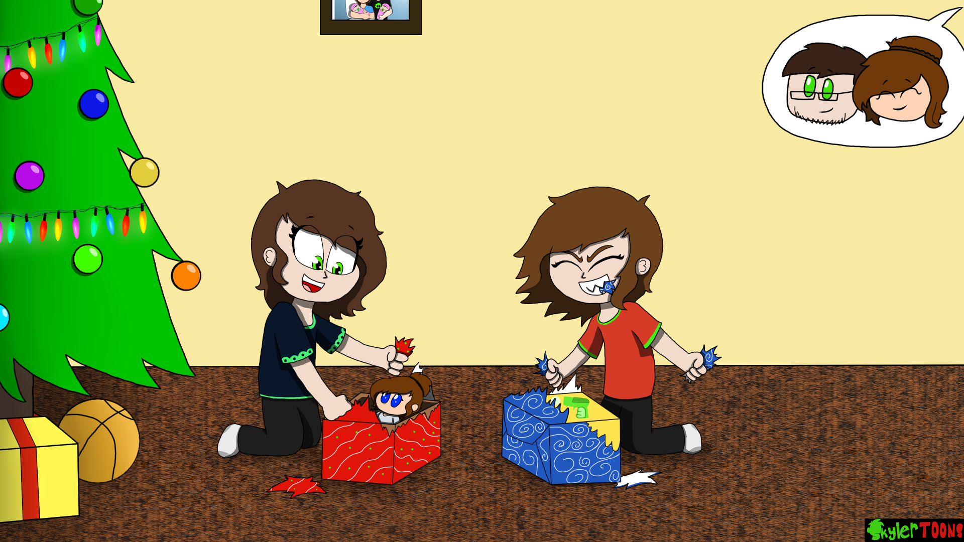 Kid Skylee and SWS on Christmas day