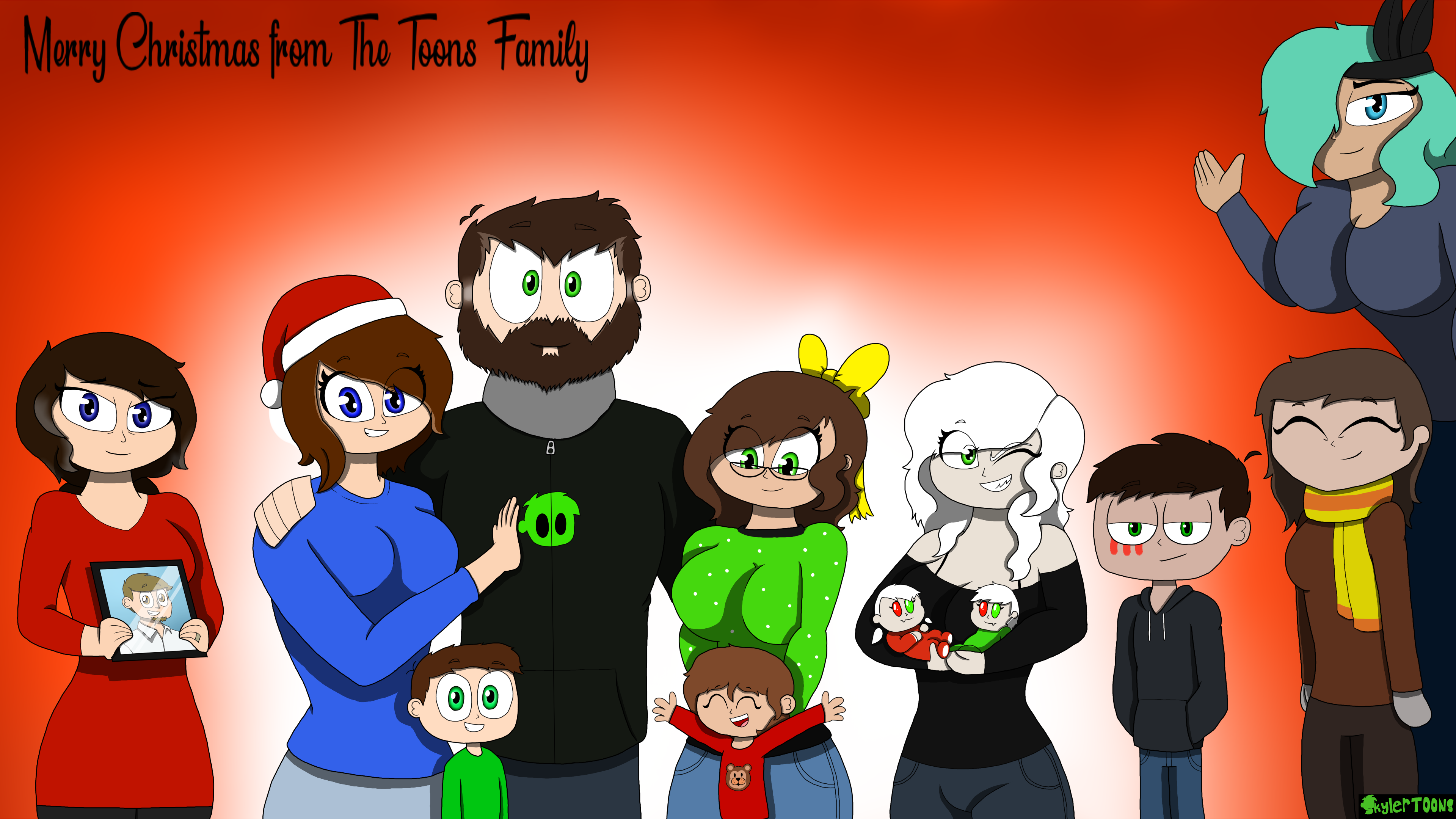 Merry Christmas from The Toons Family