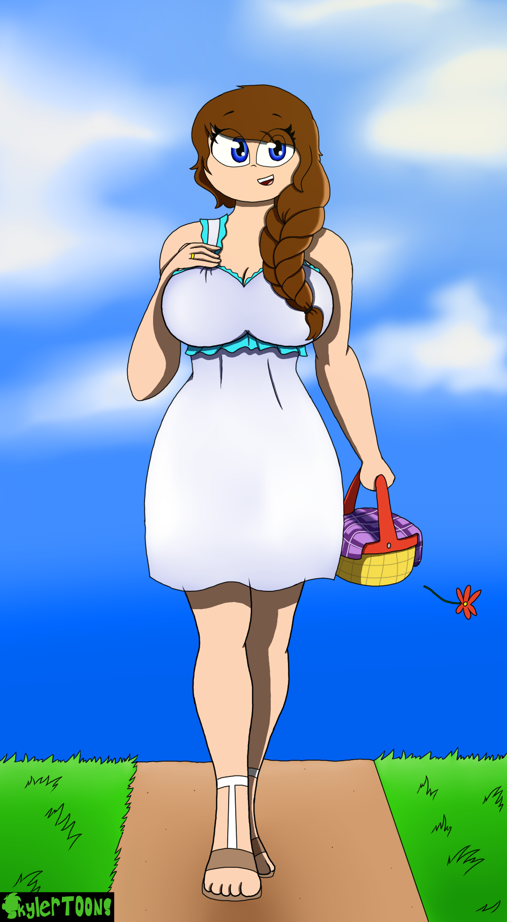 Ashlee dressed up for Spring