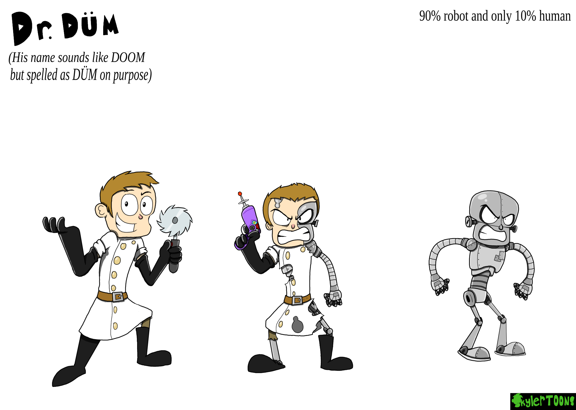 Jak Rabbit character Dr Dum