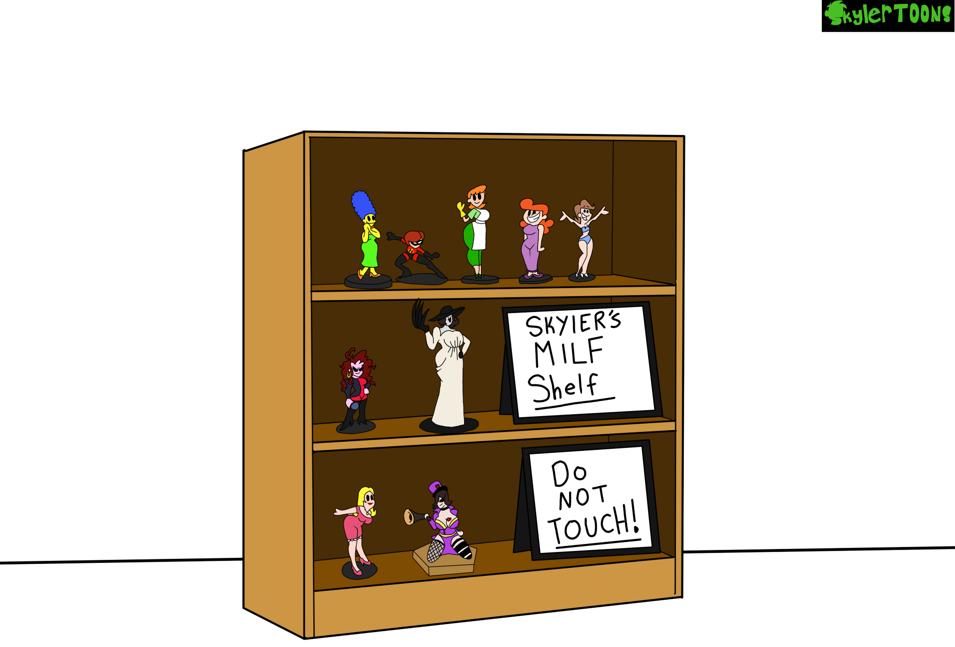 Skylers Milf Shelf