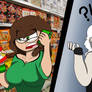 THERE'S ONLY SOUP MEME Skylertoons style