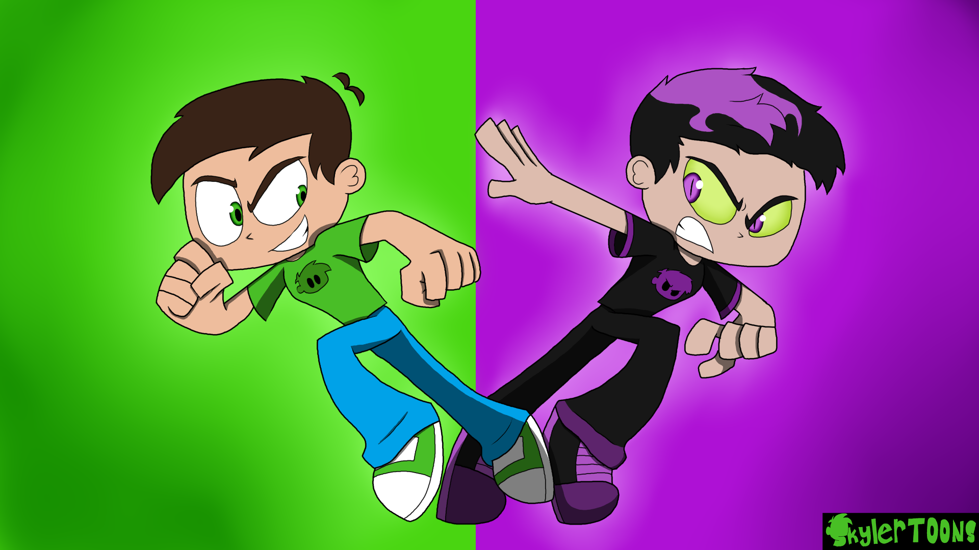 Cartoonz Rivalry Rivals by skylertoons on DeviantArt