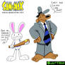 Sam and Max in skylertoons style