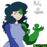 Molly OC in Skylertoons style