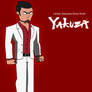 Kazuma Kiryu Skylertoons style