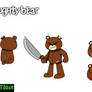 I drew Naughty Bear