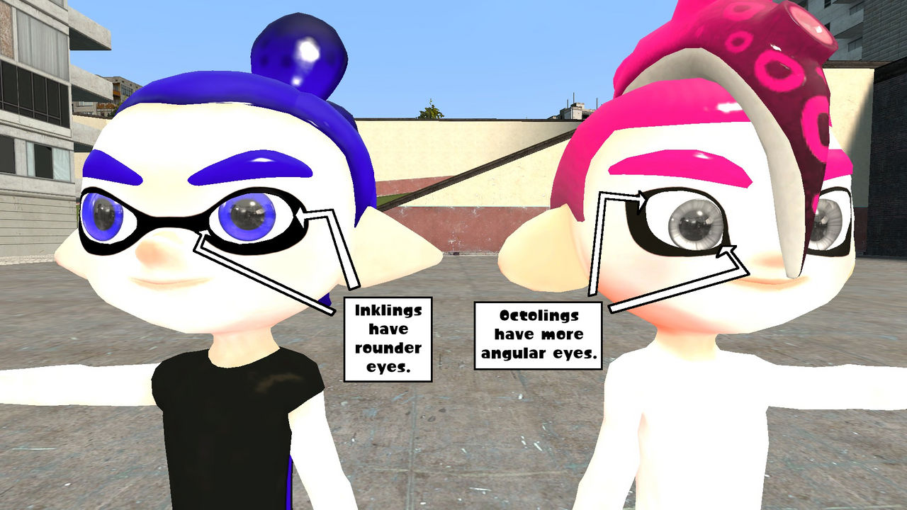 Inkling vs Octoling Eye Shapes by bravebravesirbrian1 on DeviantArt