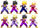 Gohan Z2 brother pack
