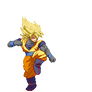 SSJ Goku infinikick