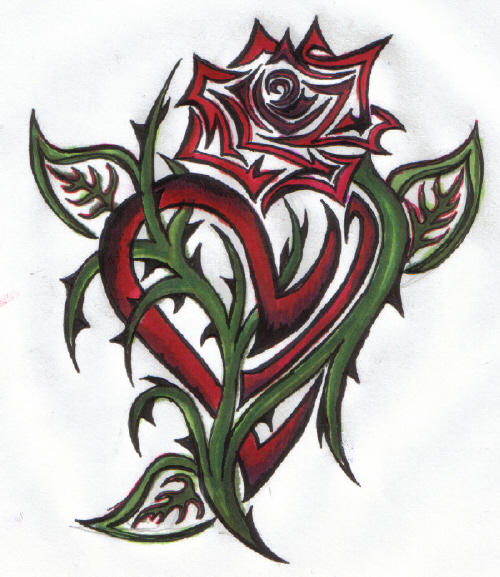 Heart Within a Rose