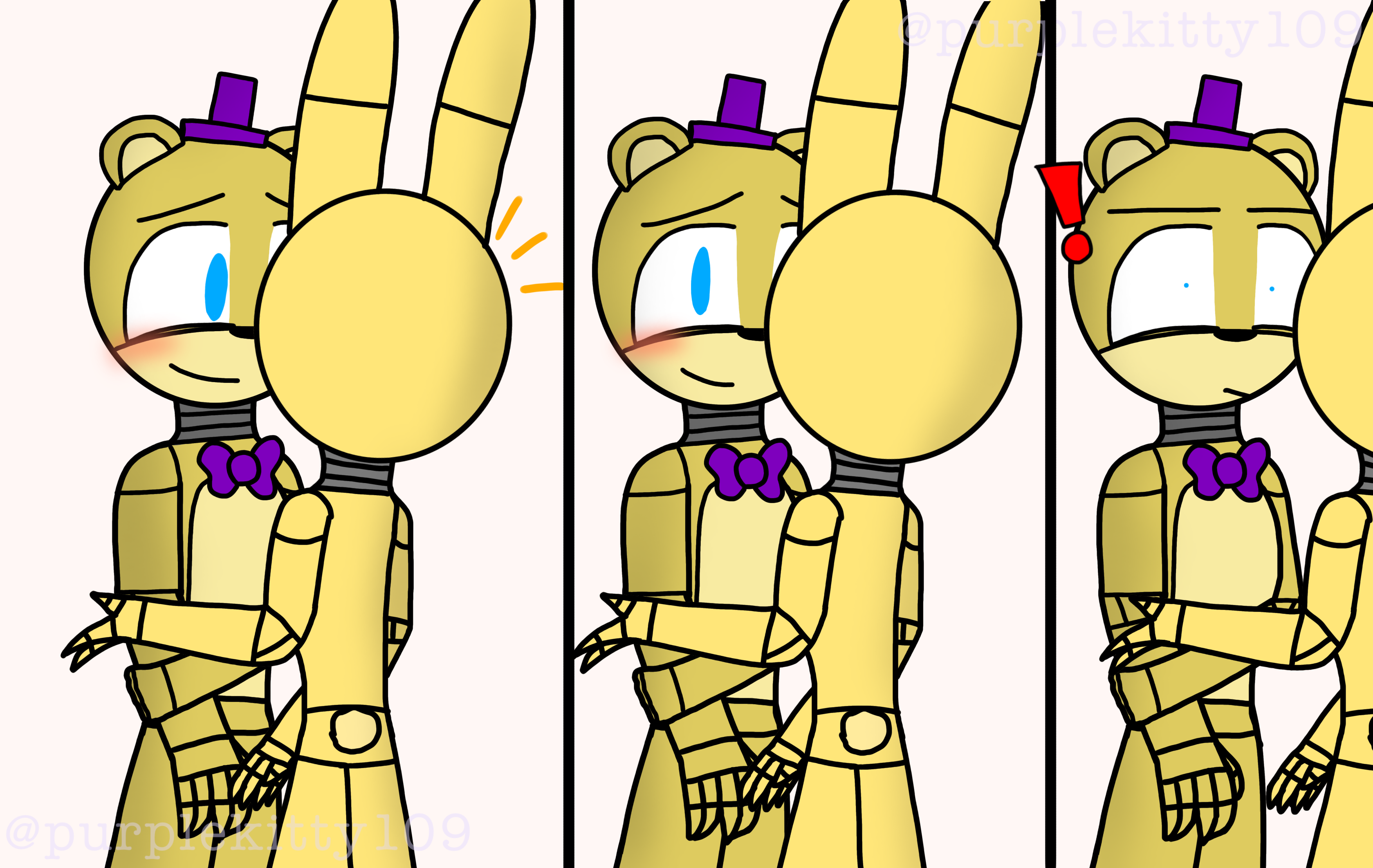 FNAF Comics - Spring bonnie & Fredbear - Wattpad