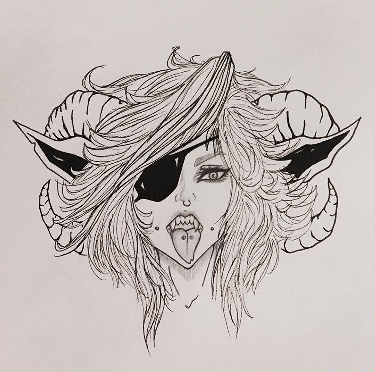 My Demon Ram OC Xonix by Scarlett-skyler on DeviantArt