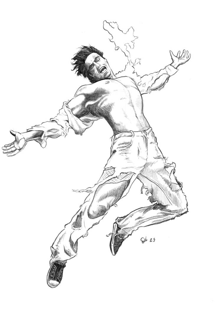 Man Exploding Drawing Exploding Man by sebcarey on DeviantArt