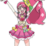 Cure Grace in tropical rouge precure style