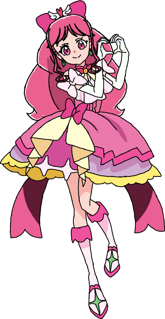 Cure Grace in Hirogaru Sky Precure style by IcyTheArcticWolf2007 on ...