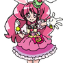 Cure Grace in KiraKira.Pretty Cure A La Mode style