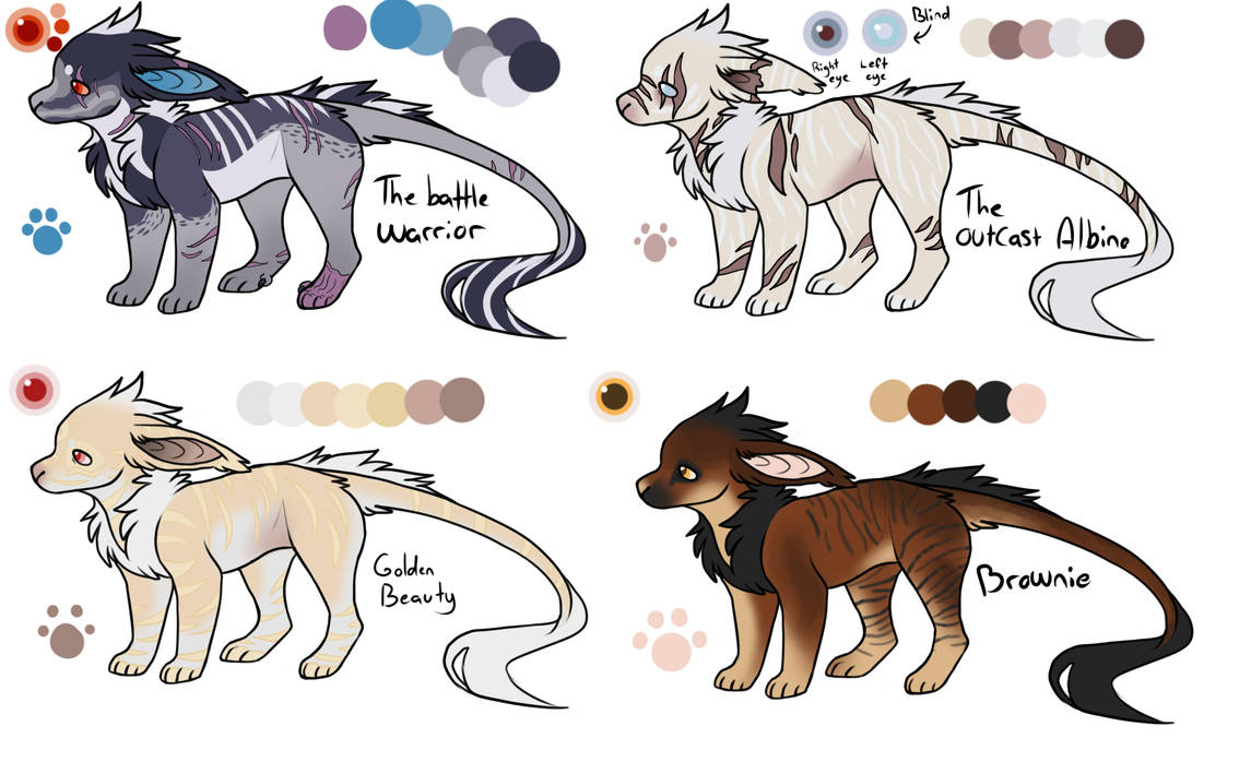 VERNID ADOPTS - CLOSED by jackalope16 on DeviantArt