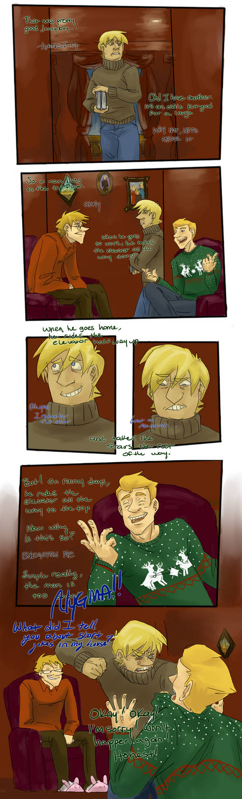 Riddles in Wrong Company by KyoAkiyamako on DeviantArt