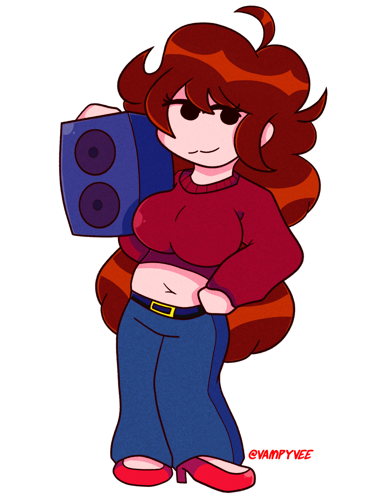 Sonic.exe Girlfriend (Friday Night Funkin') by VeeTheFox on DeviantArt