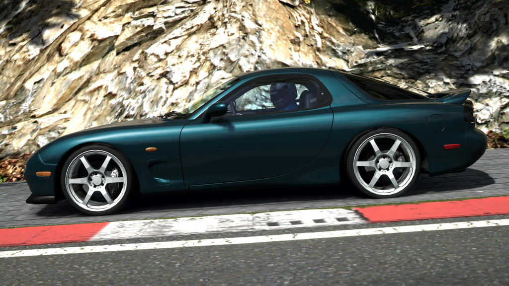 Mazda Rx7 Green (7) by iby786x on DeviantArt