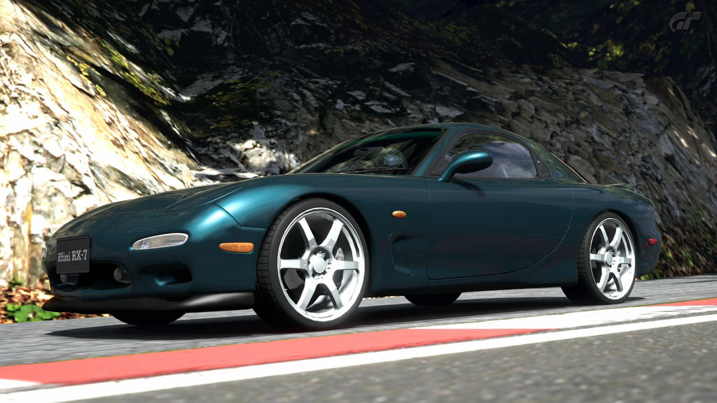 Mazda Rx7 Green (8) by iby786x on DeviantArt