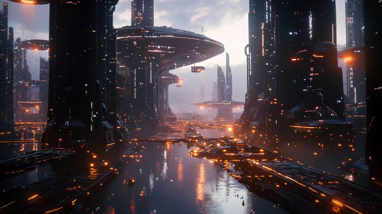 Futuristic world 275466c7-7c by august27th on DeviantArt