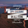 Opening Sale Discount PSD