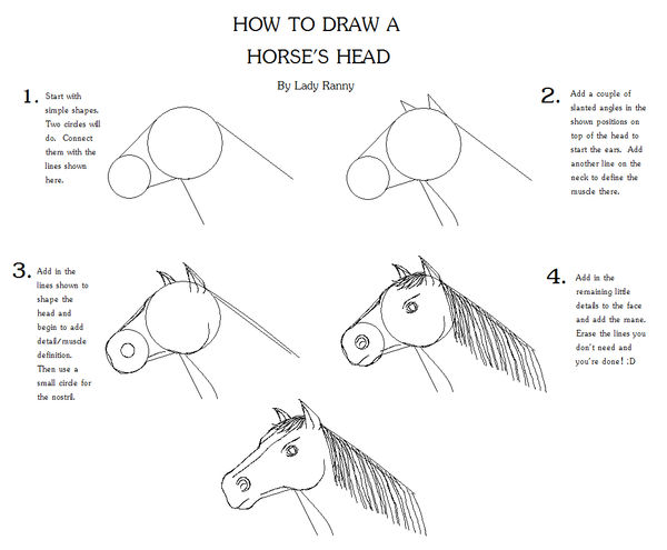 Horse Head Tutorial