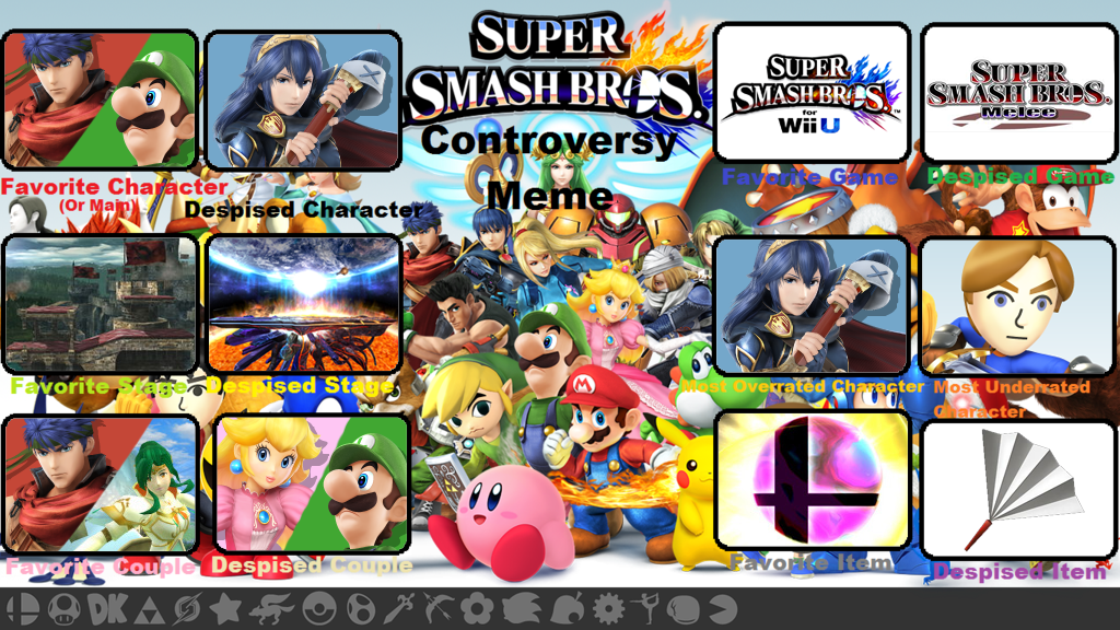 Smash Bros. Controversy Meme!