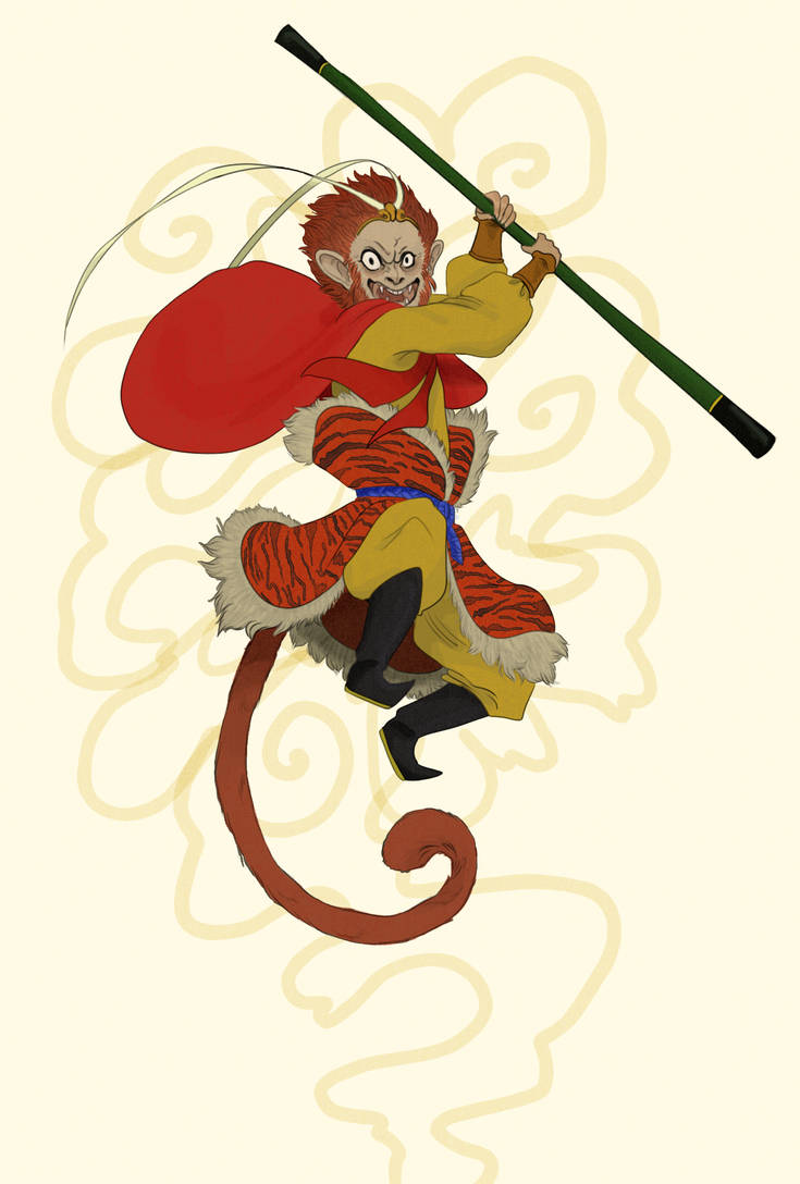 Sun Wukong The Monkey King by ScopophobiaPolaris on DeviantArt