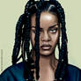 Rihanna 90s illustation