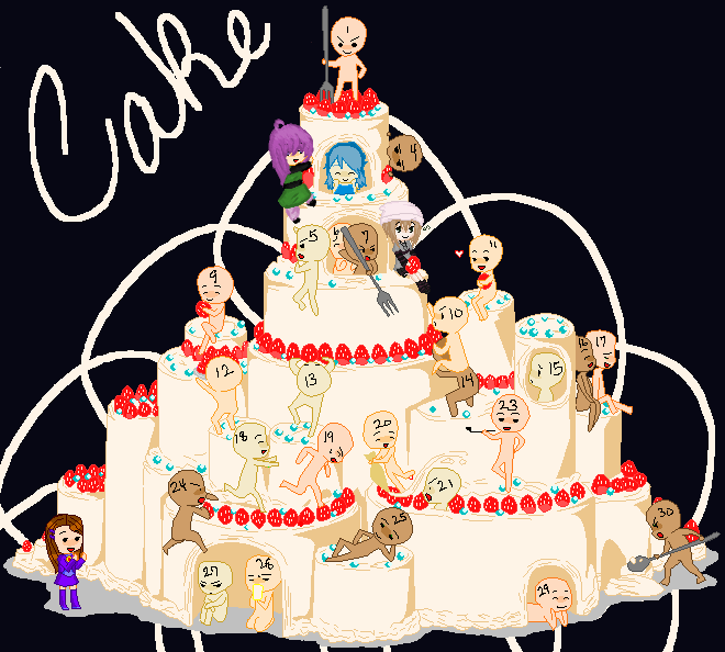 Cake collab my part