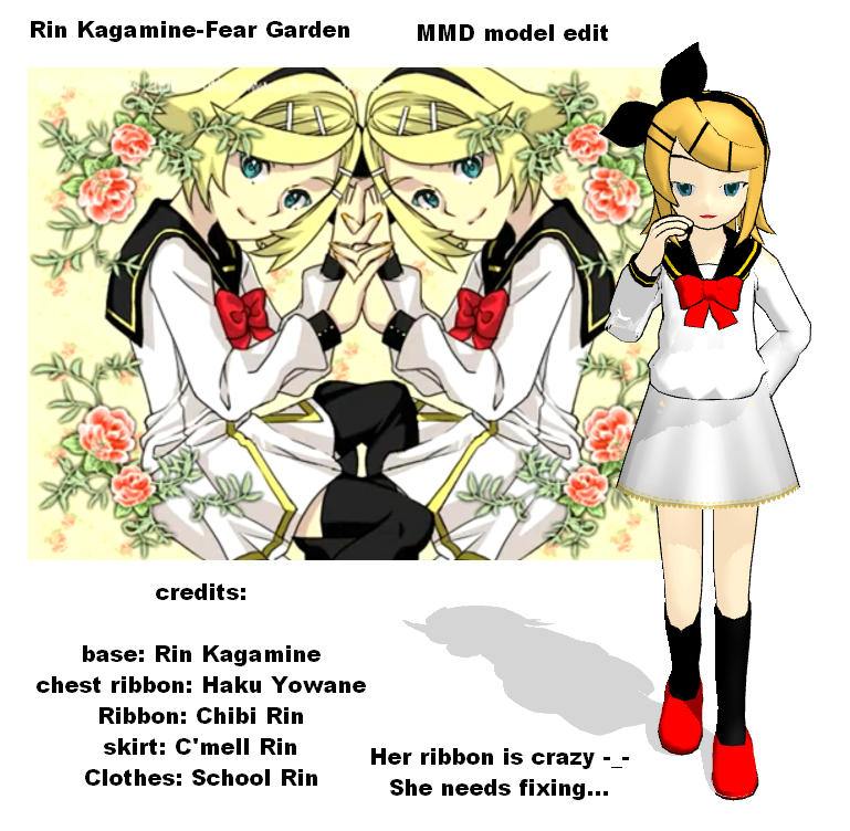 MMD Fear Garden Rin edit