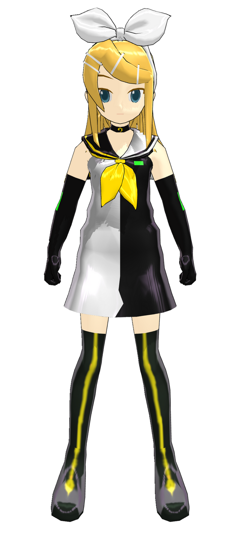 MMD Meltdown Rin by brsa on DeviantArt
