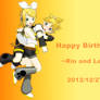 Happy Birthday Rin and Len 2012