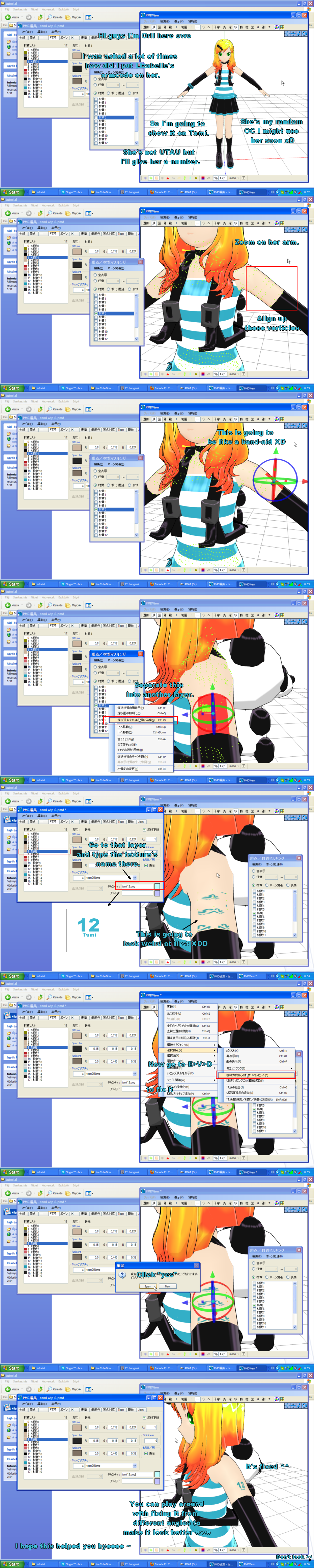 Mmd Code MMD Arm number code Tutorial by brsa on DeviantArt