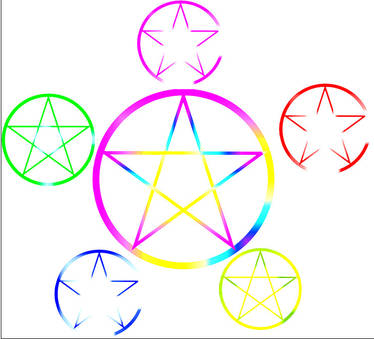 wicca stars elemental