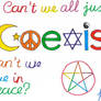 Coexist - live together